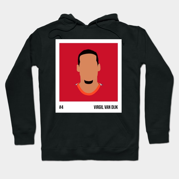 Virgil van Dijk Minimalistic Camera Film Hoodie by GotchaFace